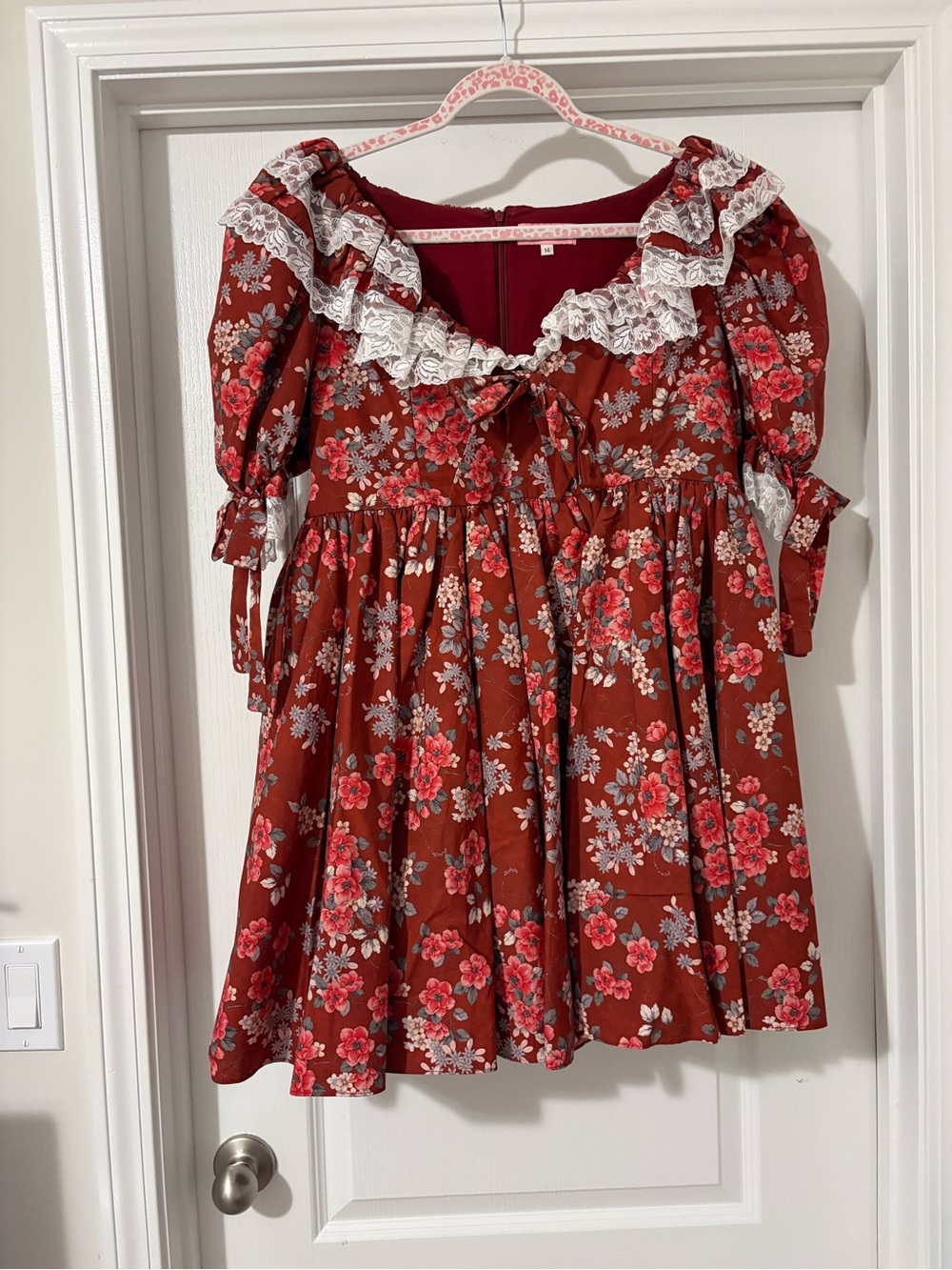 Fanciful Doll Briar Rose Dress and Bow
